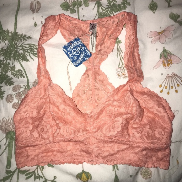 Free People Other - Pink lace bralette